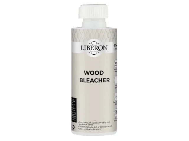 Liberon Wood Bleacher 125ml for Stain Removal and Wood Lightening