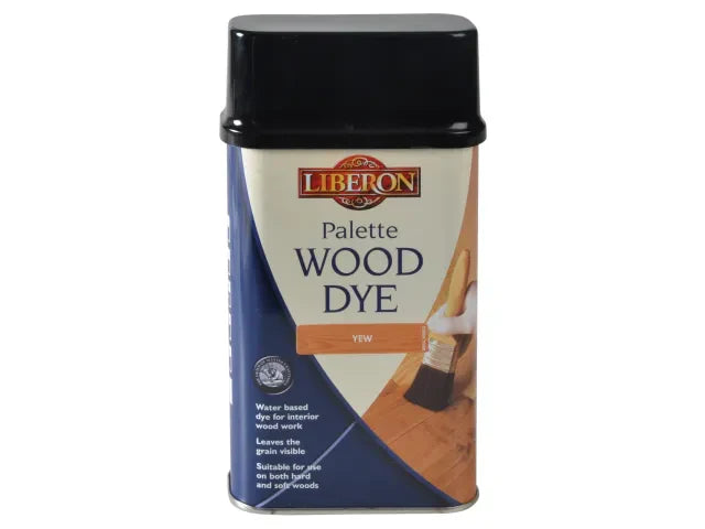 Liberon Palette Wood Dye Yew 500ml - Water Based, EN71 Approved, Interior Use