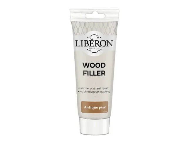 Liberon Wood Filler Antique Pine 150ml Water Based Flexible Stainable Repair