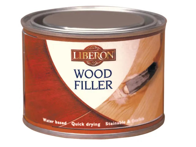 Liberon Wood Filler Neutral 125ml Water Based Flexible Stainable Repair