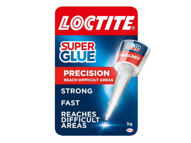 Loctite Super Glue Precision 5g Instant Adhesive Waterproof Shock-Resistant