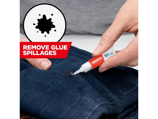 Loctite Super Glue Remover Gel 5g Non-Drip Adhesive Stain Cleaner