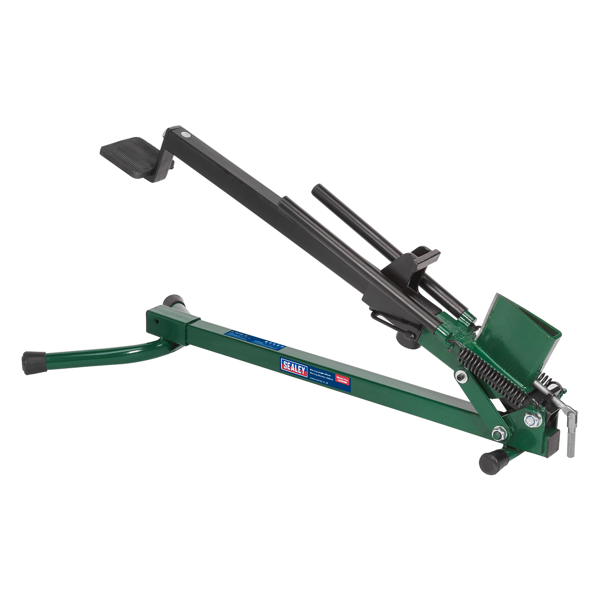 Sealey Foot Operated Log Splitter Horizontal Heavy-Duty Steel Portable 1.2T