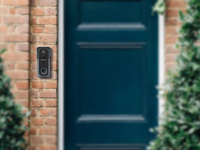 Link2Home Weatherproof Smart Doorbell IP54 HD Camera 2-Way Audio Night Vision