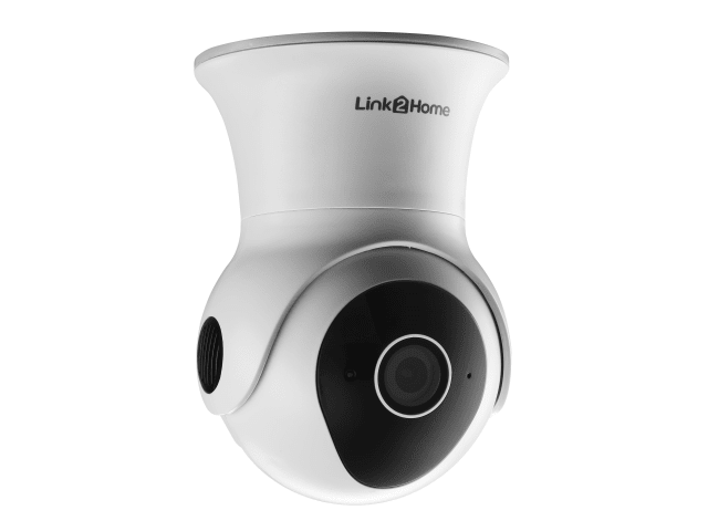 Link2Home Smart Pan & Tilt Outdoor Camera 1080p HD Weatherproof Security
