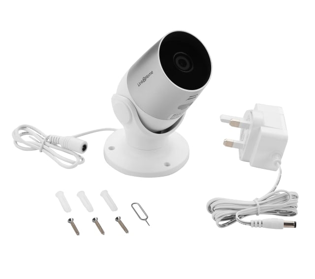 Link2Home Outdoor Smart Camera 1080p HD Weatherproof Motion Detection 355Â° View