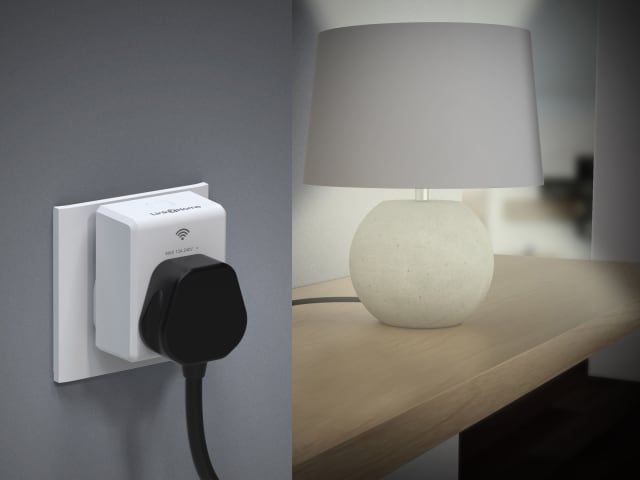 Link2Home Wi-Fi Smart Plug Socket 13A Compatible with Alexa & Google Assistant