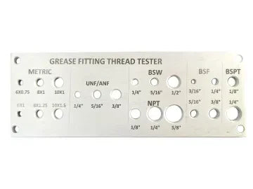 Lumatic Thread Identification Plate for Quick Thread Size Identification