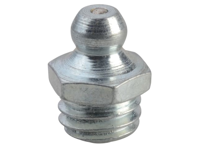 Lumatic HMM10/150 Hydraulic Grease Nipple M10 x 1.5 Straight 10mm Steel