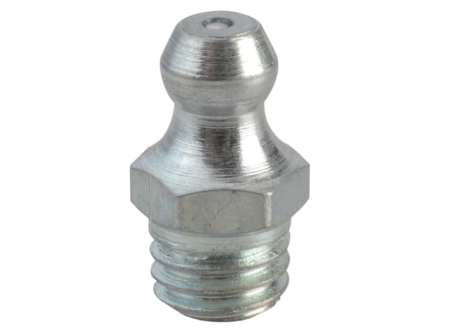 Lumatic HMM8/125 Hydraulic Grease Nipple 8mm M8 x 1.25 Steel Zinc Plated