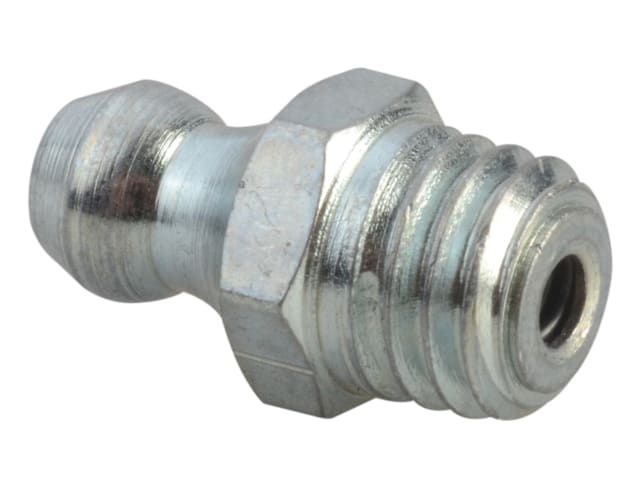 Lumatic HMM8/125 Hydraulic Grease Nipple 8mm M8 x 1.25 Steel Zinc Plated