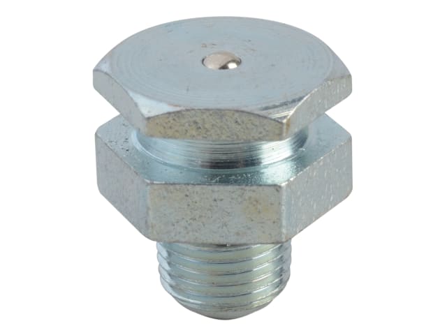Lumatic HOP2 Hook On Grease Nipple 1/8 BSP Steel Case Hardened ZN3 Plated