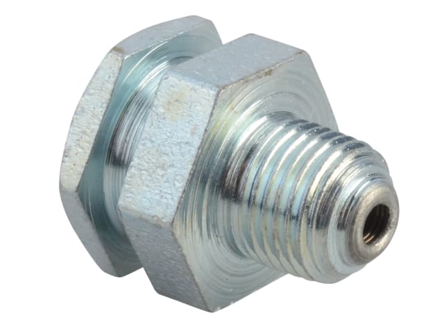Lumatic HOP2 Hook On Grease Nipple 1/8 BSP Steel Case Hardened ZN3 Plated