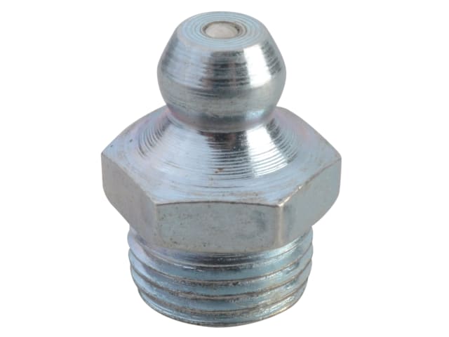 Lumatic HP2 Hydraulic Grease Nipple Straight 1/8 BSP Steel DIN 71412