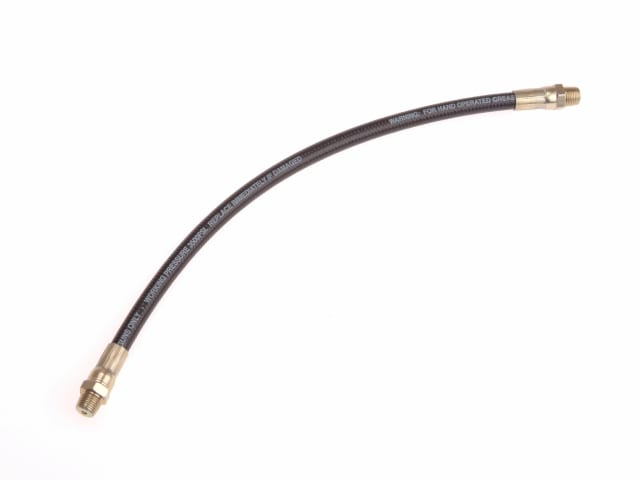 Lumatic RF12NS 12in Nylon Flexible Tube with 1/8in BSP Male Thread Ends