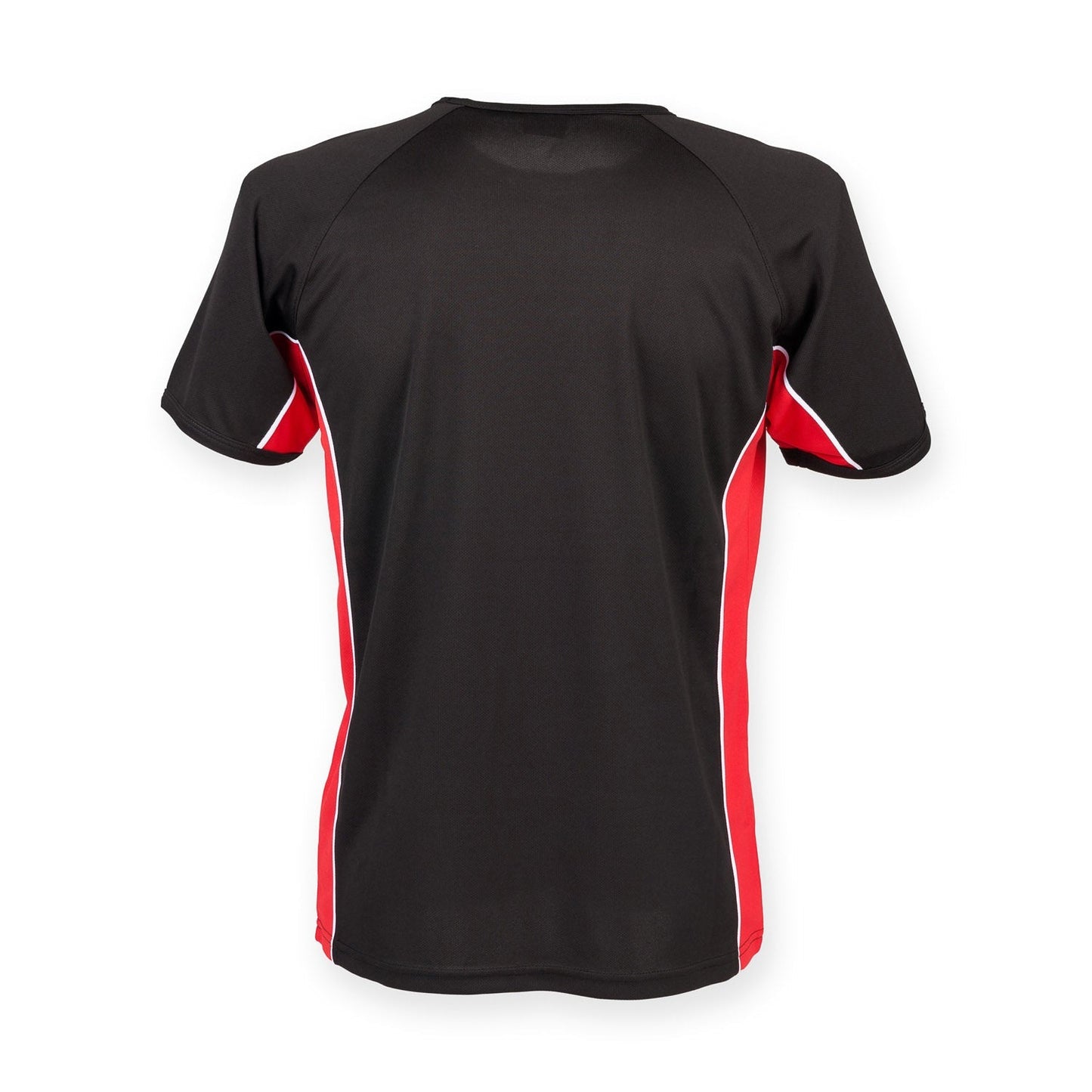 Finden & Hales Performance Panel T-Shirt Wicking Fabric Crew Neck Sportswear