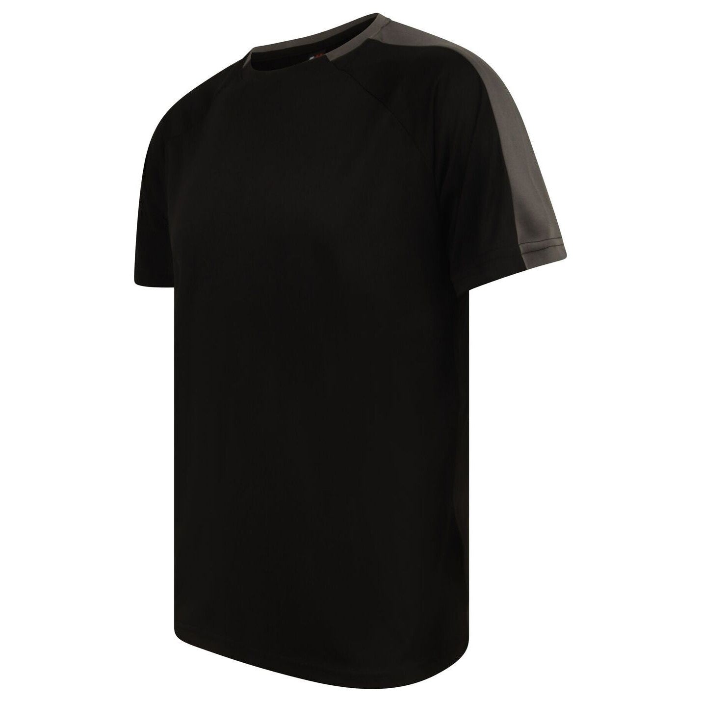 Finden & Hales Unisex Team T-Shirt Sports Fit Moisture Wicking Contrast Panels