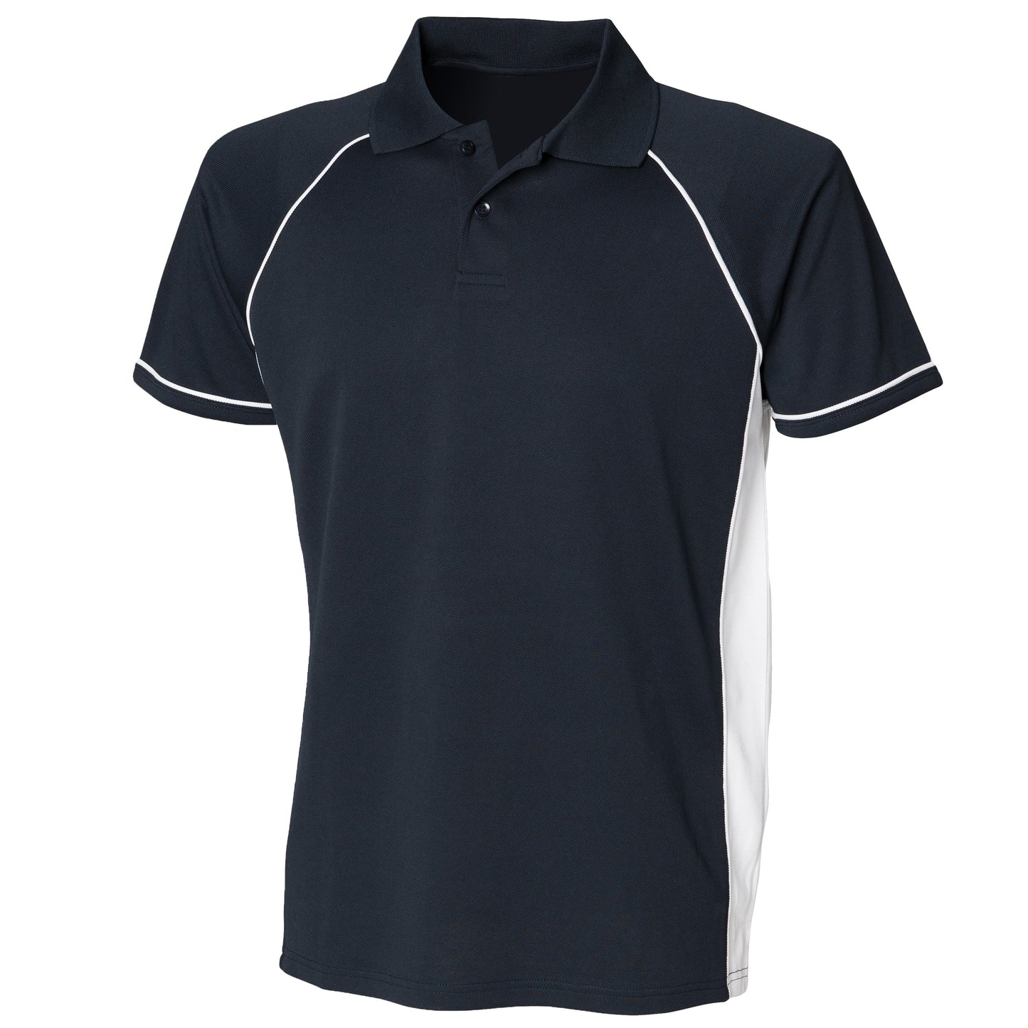 Finden & Hales CoolPlus Performance Polo Shirt with Contrast Panels and Piping