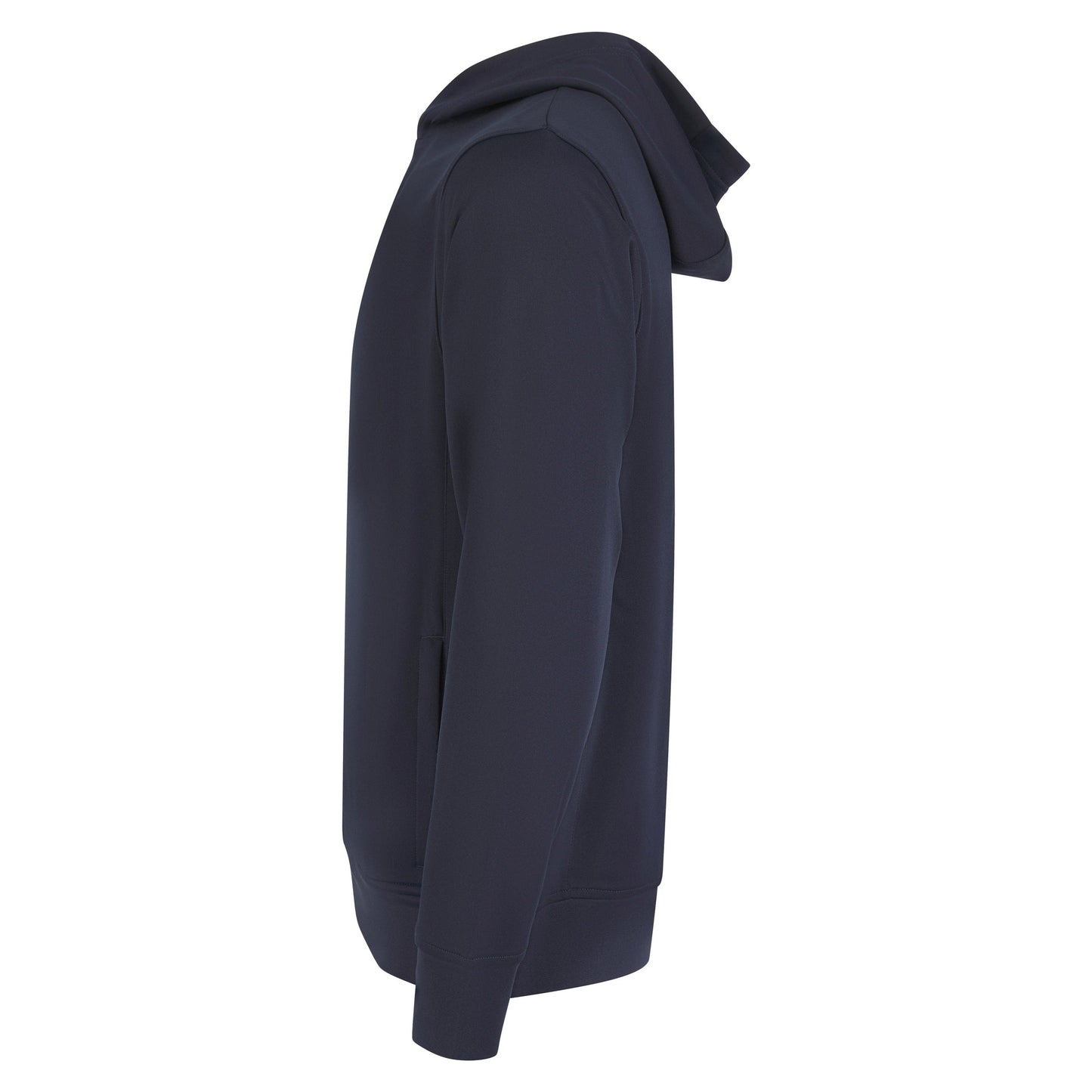 Finden & Hales Adults Team Hoodie 100% Polyester Zipped Pockets Unisex