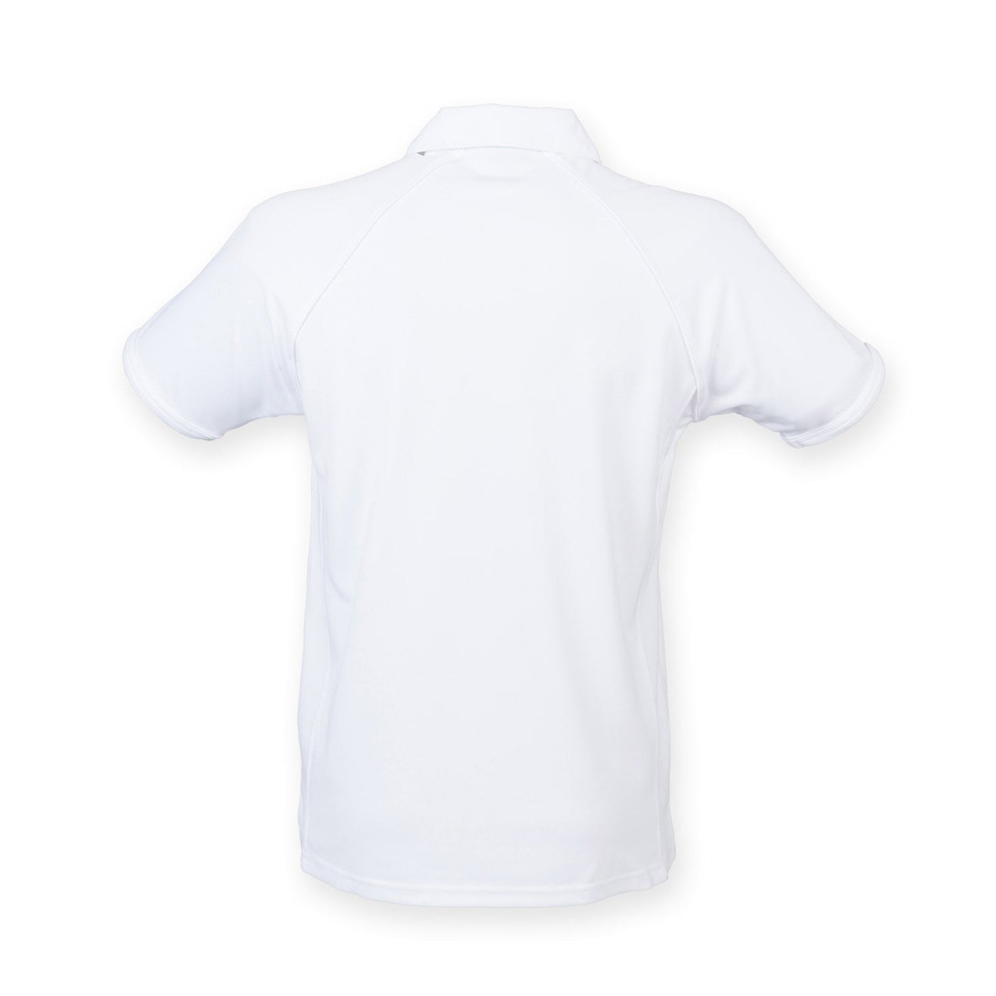 Finden & Hales Piped Performance Polo White CoolPlus Fabric Sports Fit S-3XL