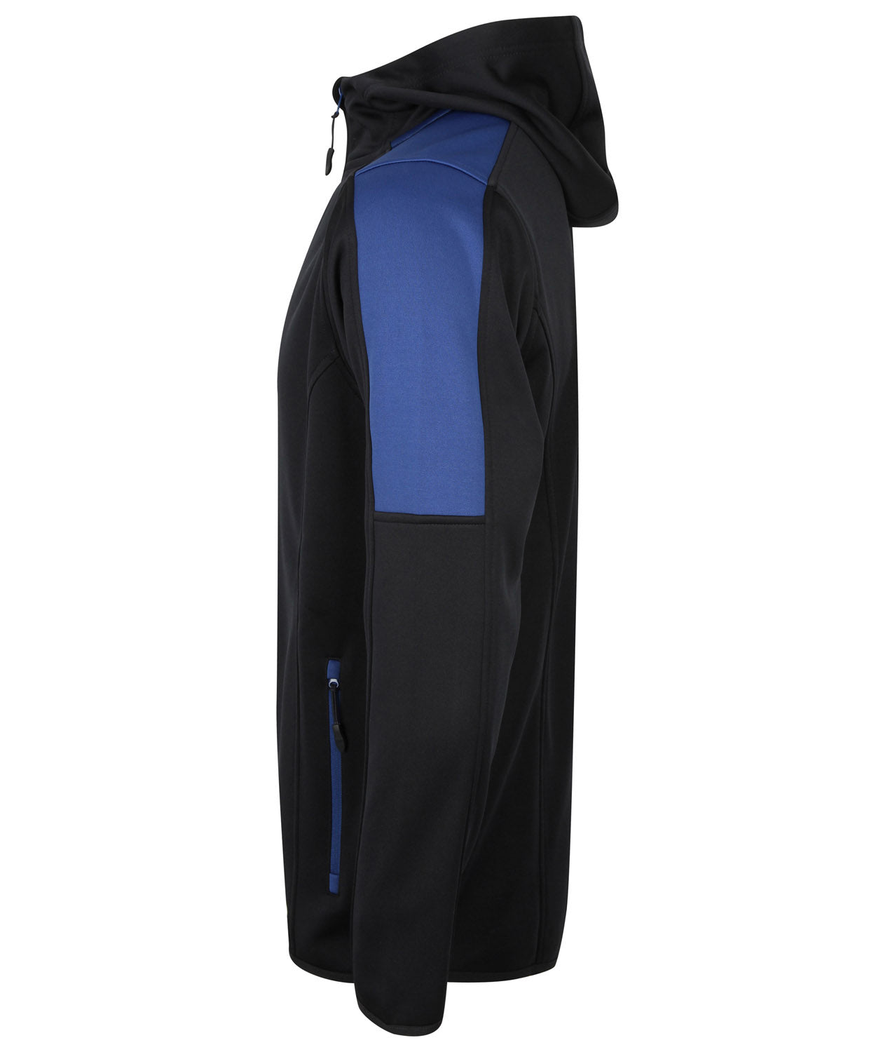 Finden & Hales Active Softshell Jacket Hooded Contrast Panels Zipped Pockets