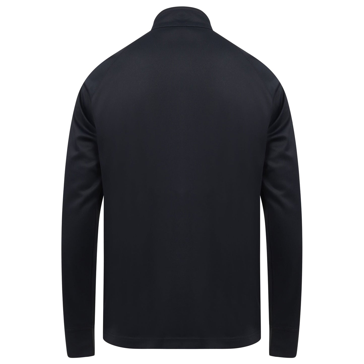 Finden & Hales Knitted Tracksuit Top Slim Fit Contrast Panels Zip Pockets