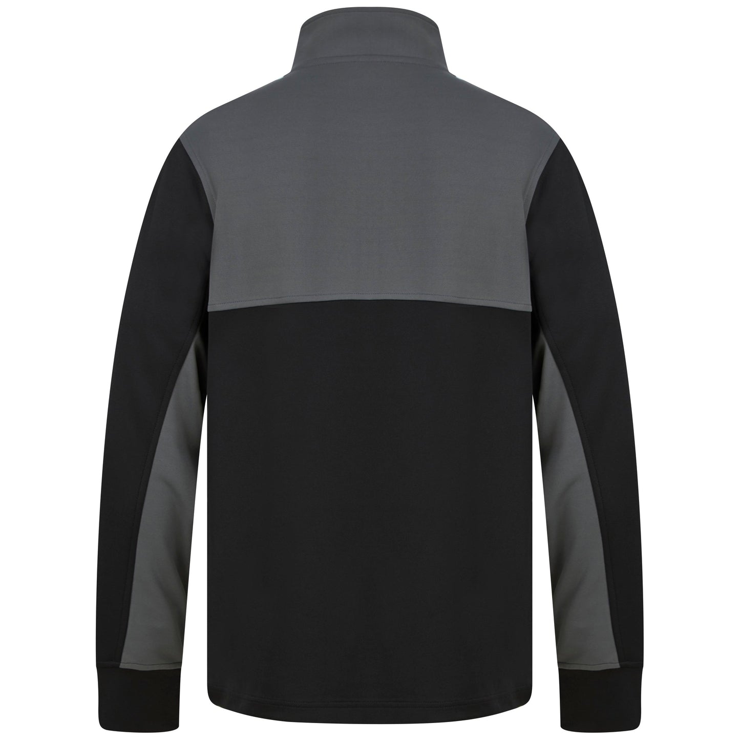 Finden & Hales Men's 1/4 Zip Tracksuit Top with Contrast Panels and Pockets