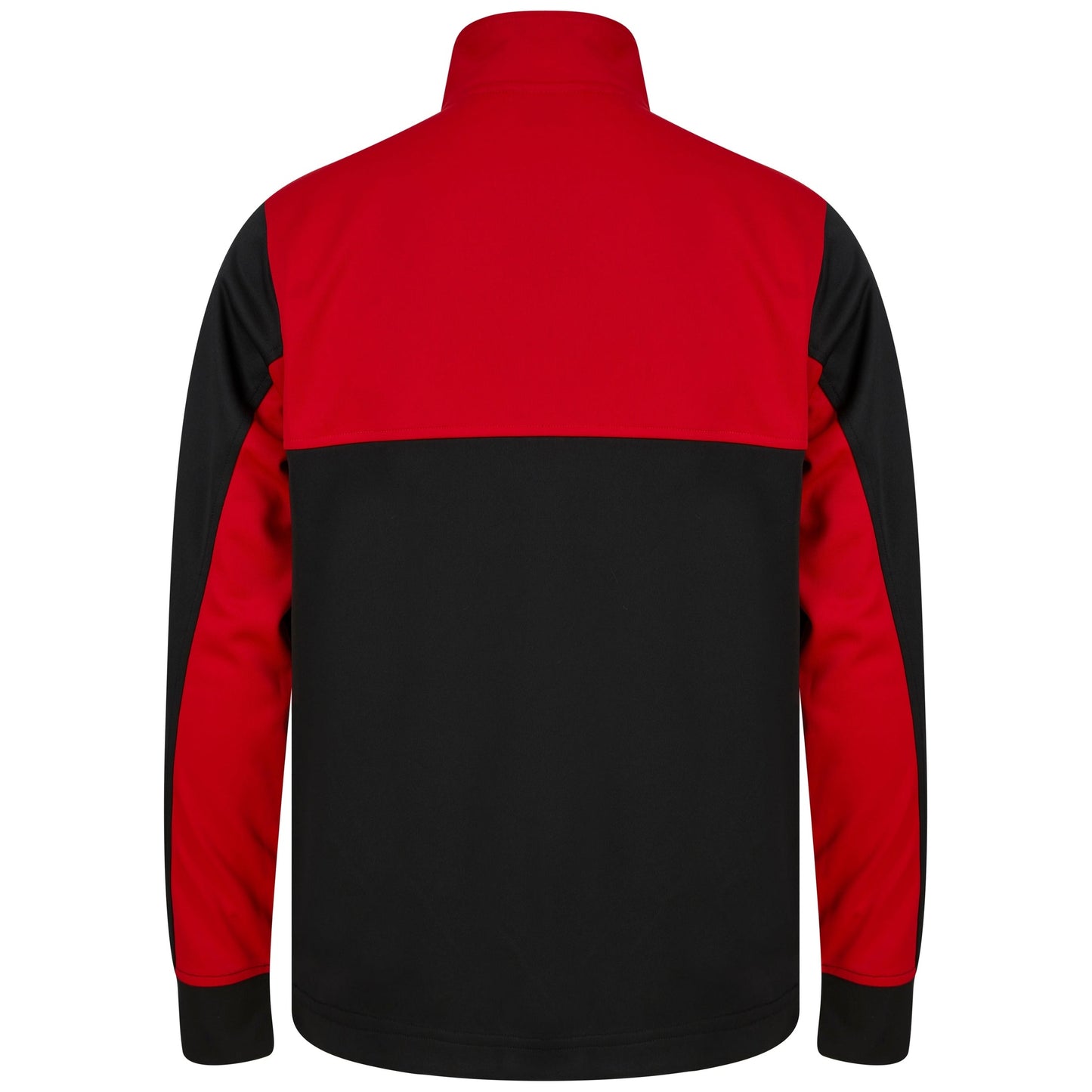 Finden & Hales Men's 1/4 Zip Tracksuit Top with Contrast Panels and Pockets
