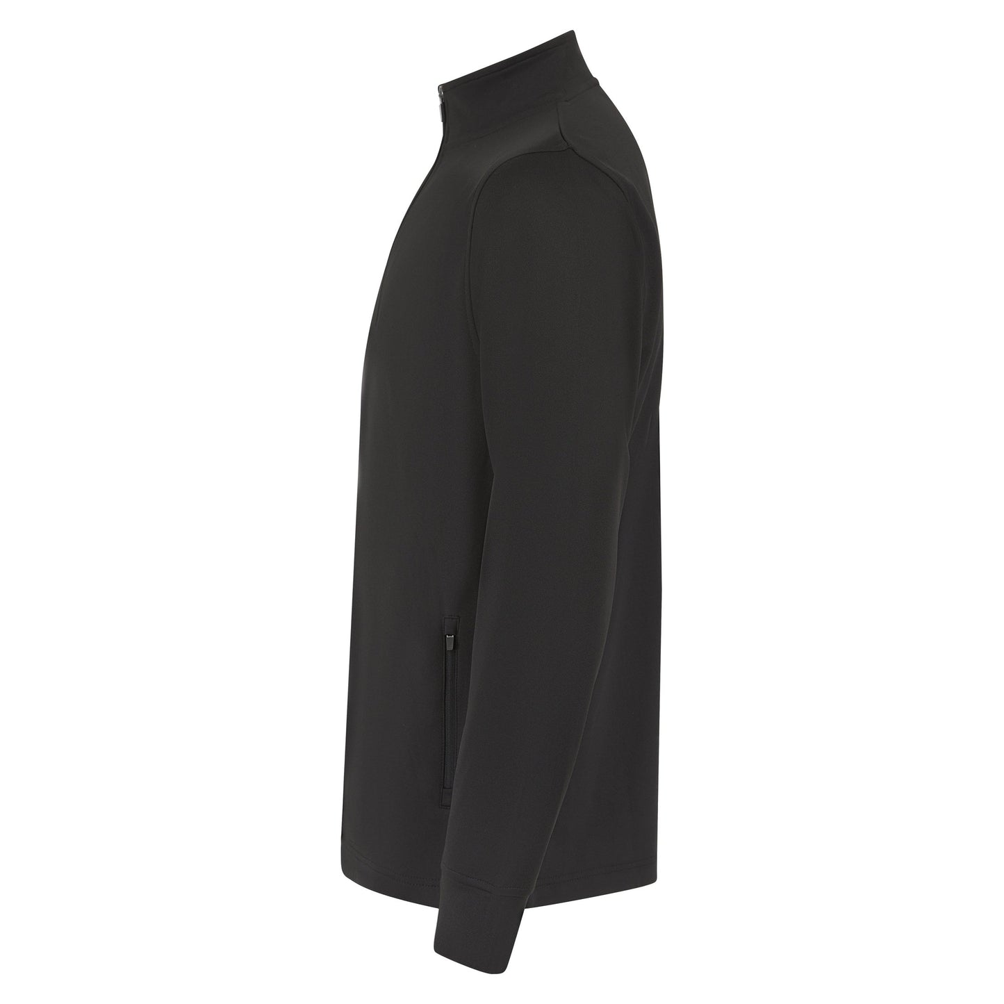 Finden & Hales Men's 1/4 Zip Tracksuit Top with Contrast Panels and Pockets