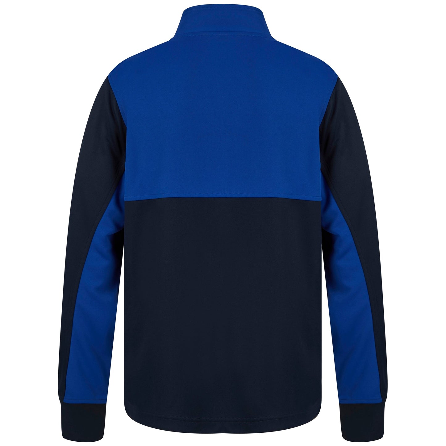 Finden & Hales Men's 1/4 Zip Tracksuit Top with Contrast Panels and Pockets