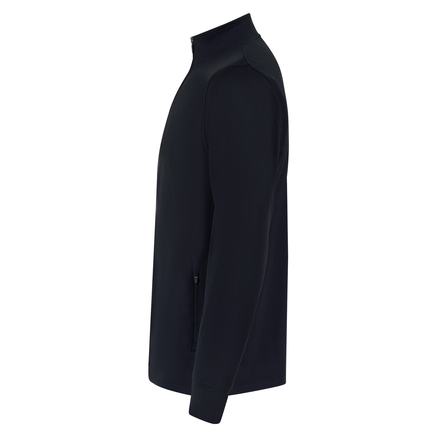 Finden & Hales Men's 1/4 Zip Tracksuit Top with Contrast Panels and Pockets