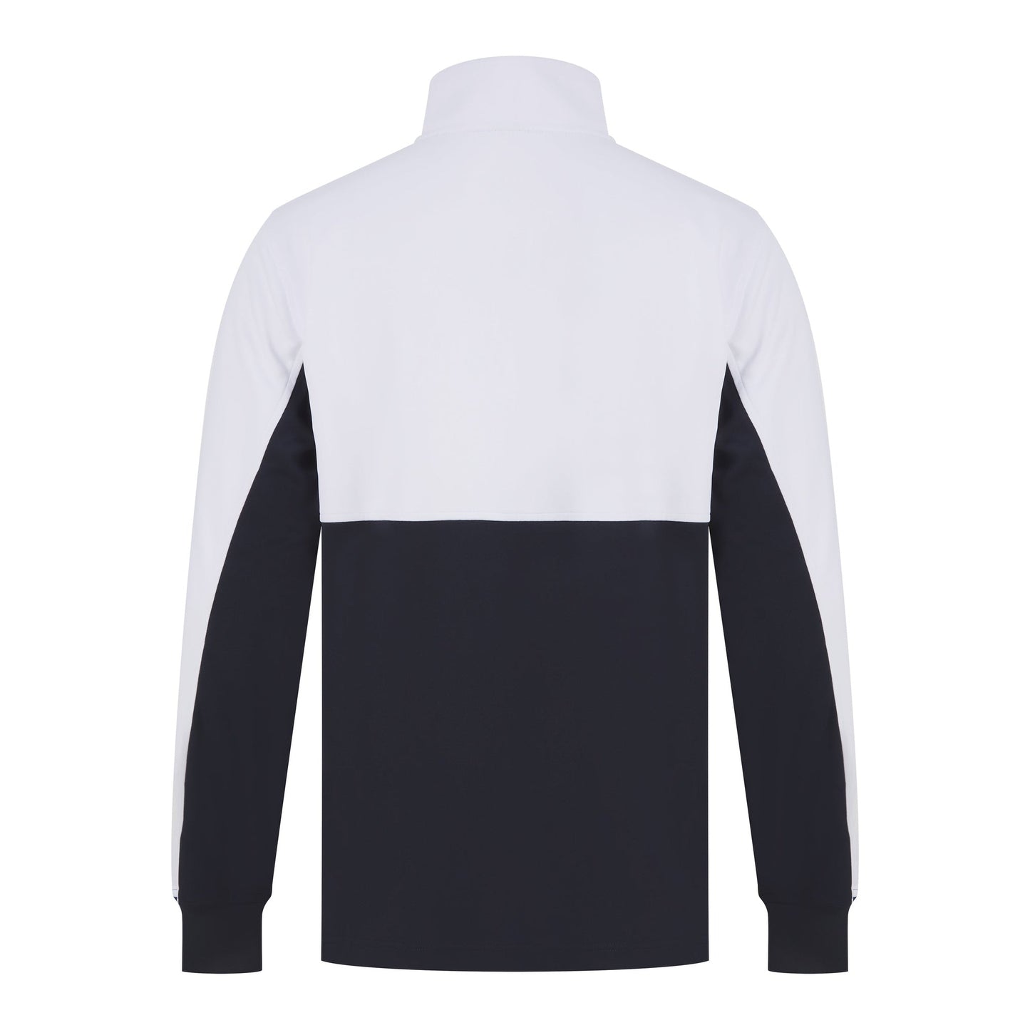 Finden & Hales Men's 1/4 Zip Tracksuit Top with Contrast Panels and Pockets