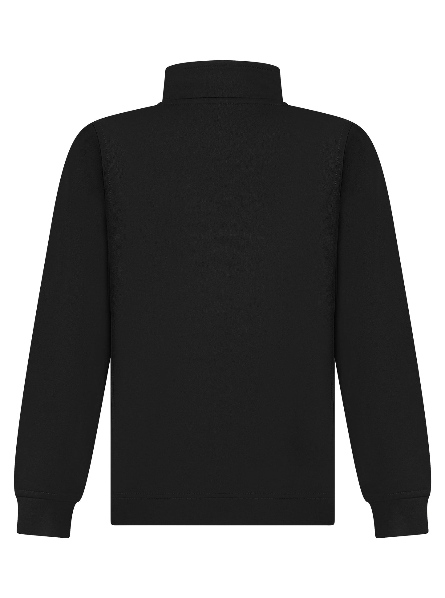 Finden & Hales Kids 1/4 Zip Tracksuit Top with Contrast Panels & Pockets