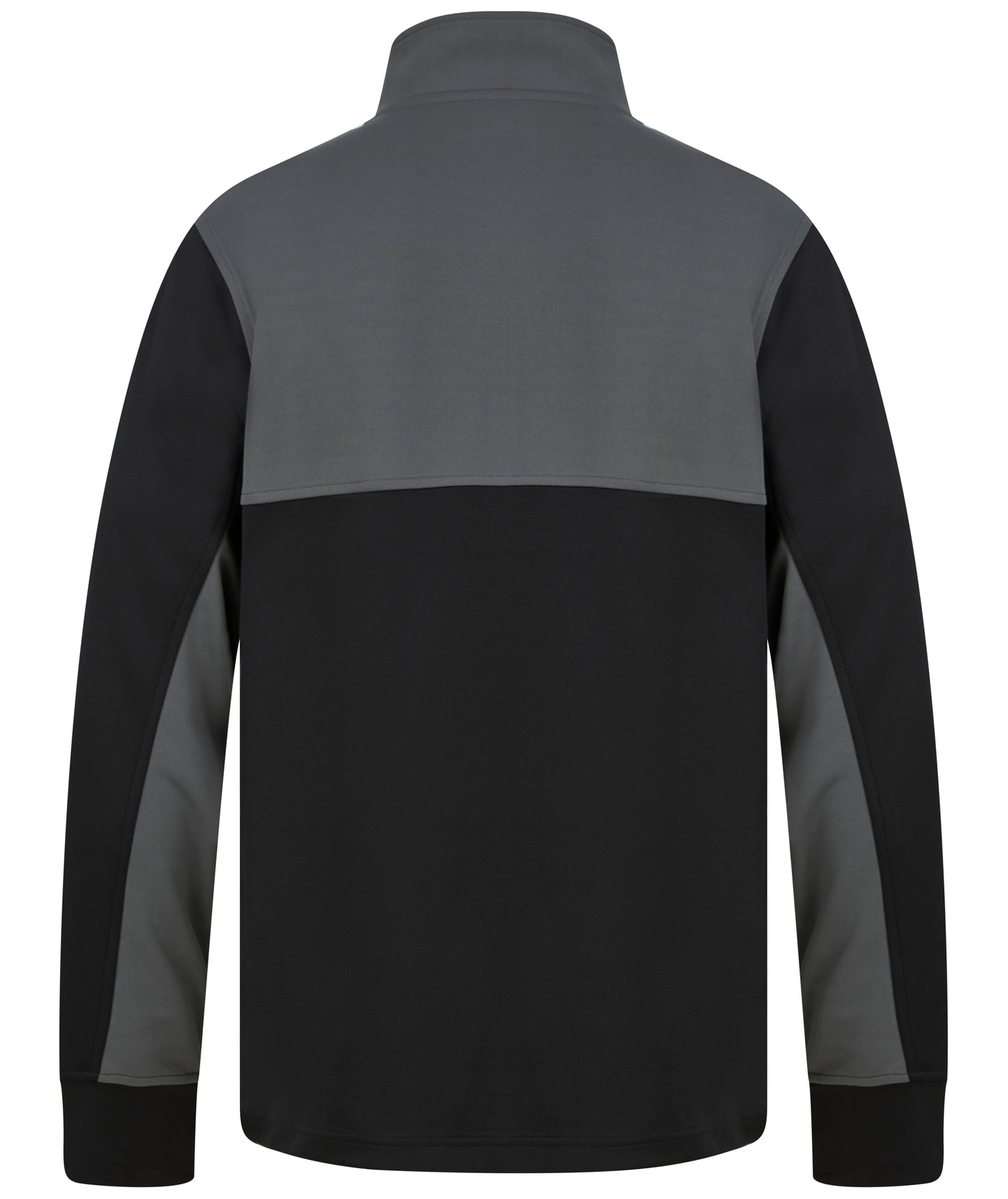 Finden & Hales Kids 1/4 Zip Tracksuit Top with Contrast Panels & Pockets