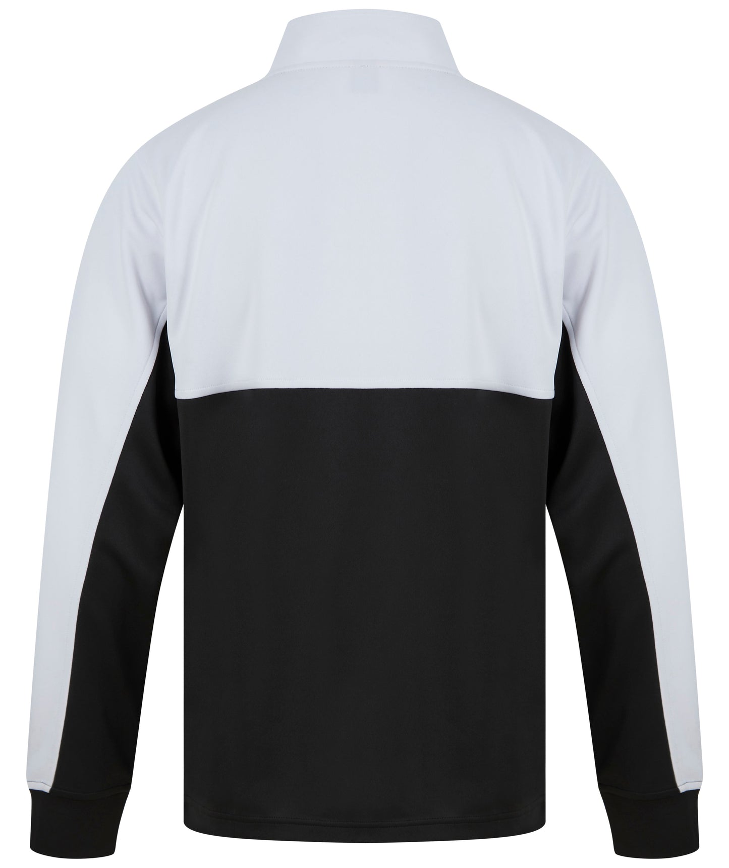 Finden & Hales Kids 1/4 Zip Tracksuit Top with Contrast Panels & Pockets