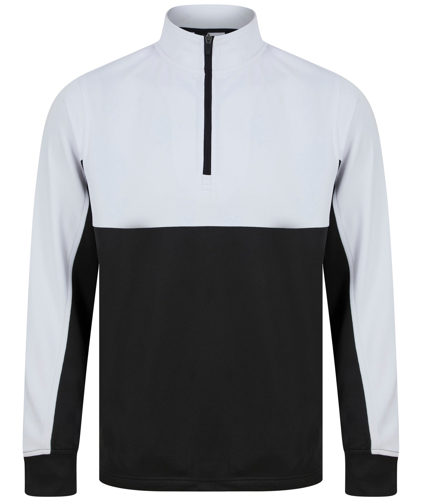 Finden & Hales Kids 1/4 Zip Tracksuit Top with Contrast Panels & Pockets