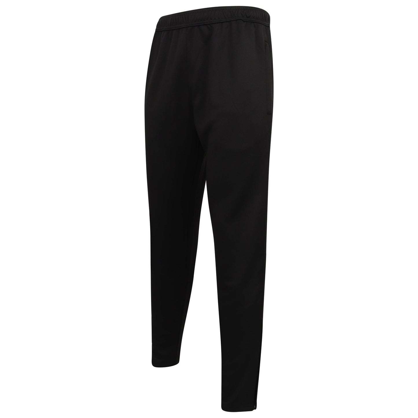 Finden & Hales Slim Fit Knitted Tracksuit Pants with Zipped Pockets