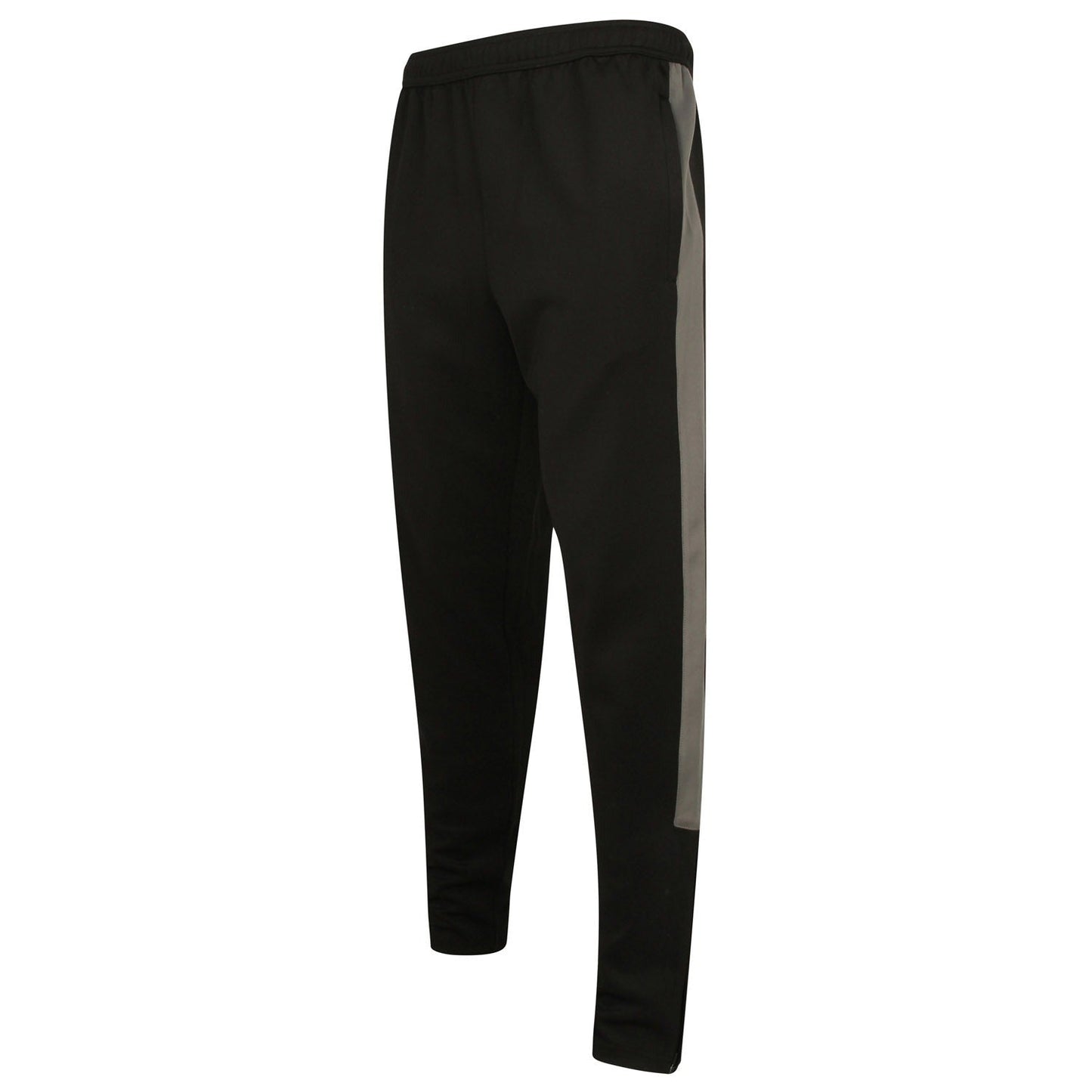Finden & Hales Slim Fit Knitted Tracksuit Pants with Zipped Pockets