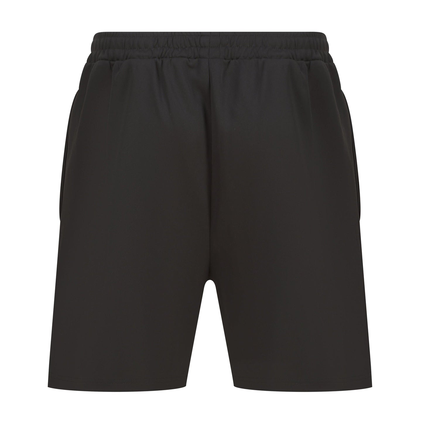 Finden & Hales Knitted Sports Shorts with Zip Pockets and Drawcord Waist