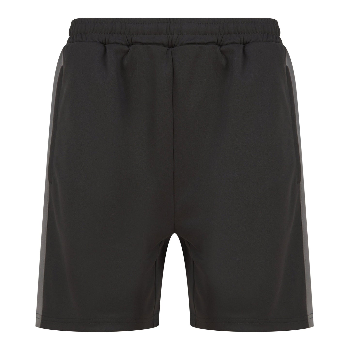 Finden & Hales Knitted Sports Shorts with Zip Pockets and Drawcord Waist