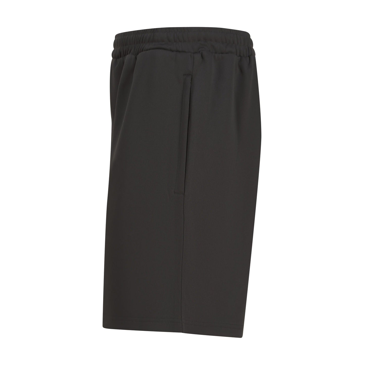 Finden & Hales Knitted Sports Shorts with Zip Pockets and Drawcord Waist