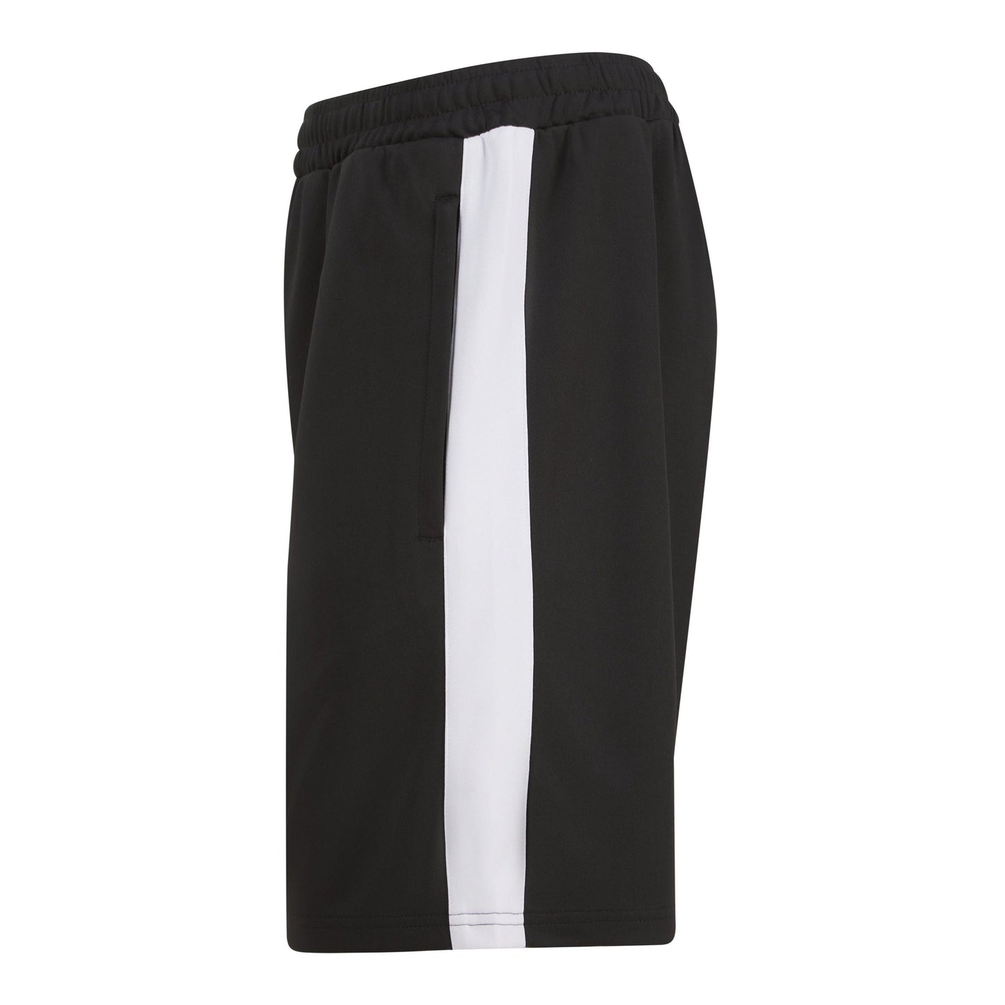 Finden & Hales Knitted Sports Shorts with Zip Pockets and Drawcord Waist