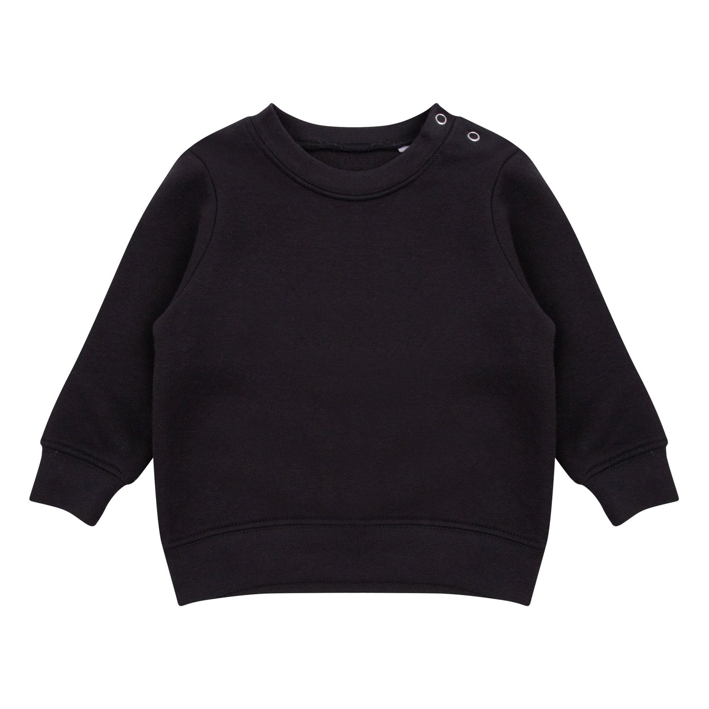 Larkwood Crew Neck Sweatshirt with Shoulder Poppers for Kids, Bright Colors