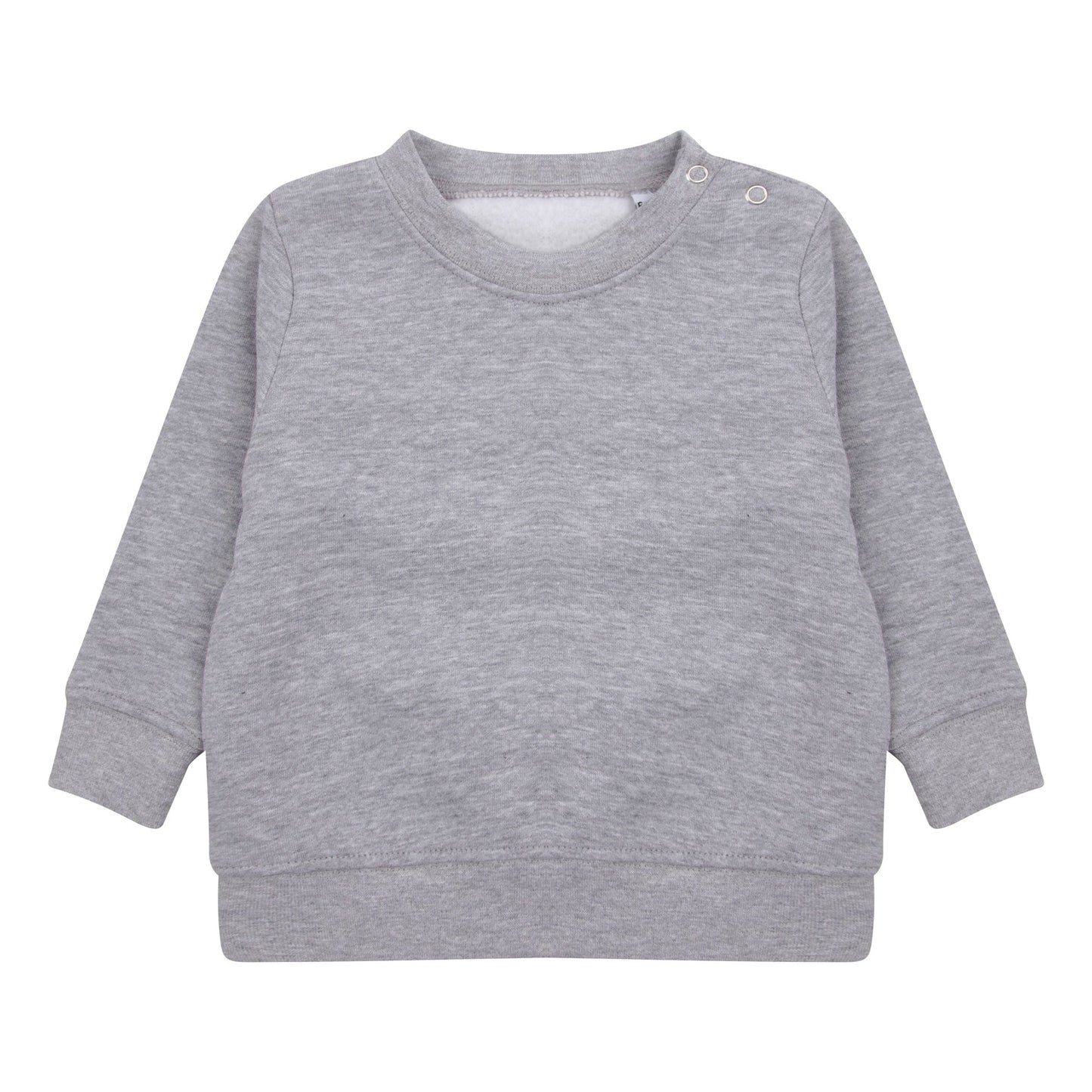 Larkwood Crew Neck Sweatshirt with Shoulder Poppers for Kids, Bright Colors