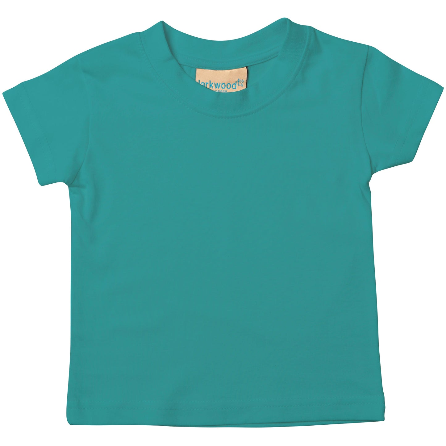 Larkwood Baby Toddler T-Shirt Jade Crew Neck 100% Cotton Lightweight 0-4yrs