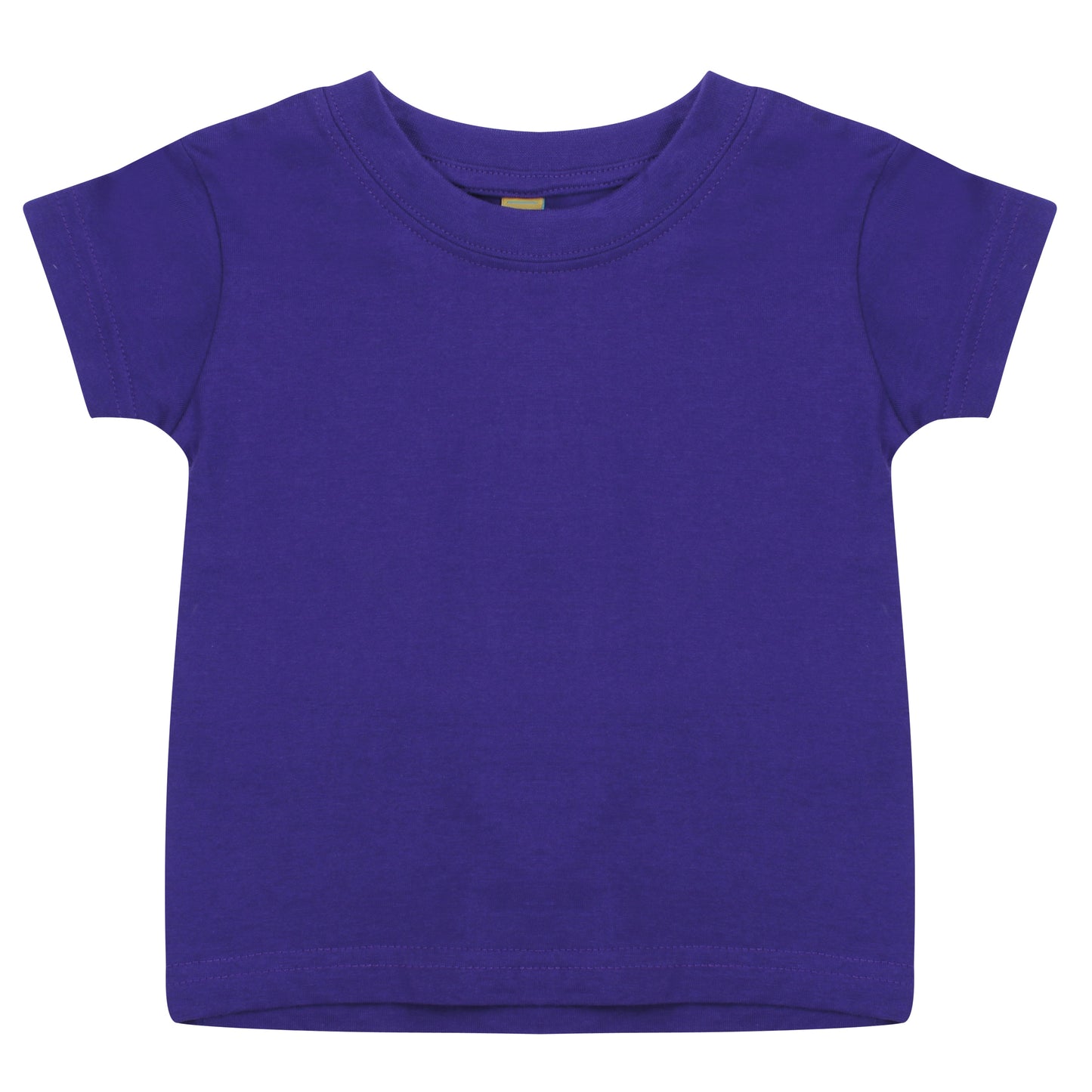 Larkwood Baby Toddler T-Shirt Purple Crew Neck 100% Cotton Lightweight 0-4yrs