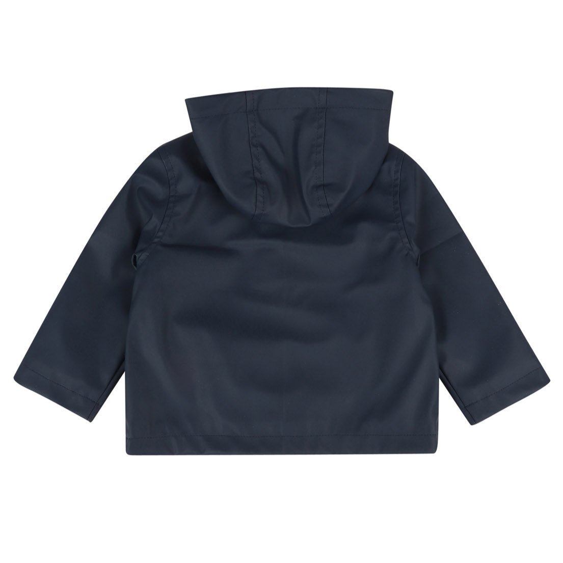Larkwood PVC Rain Jacket with Hood and Striped Cotton Lining for Kids