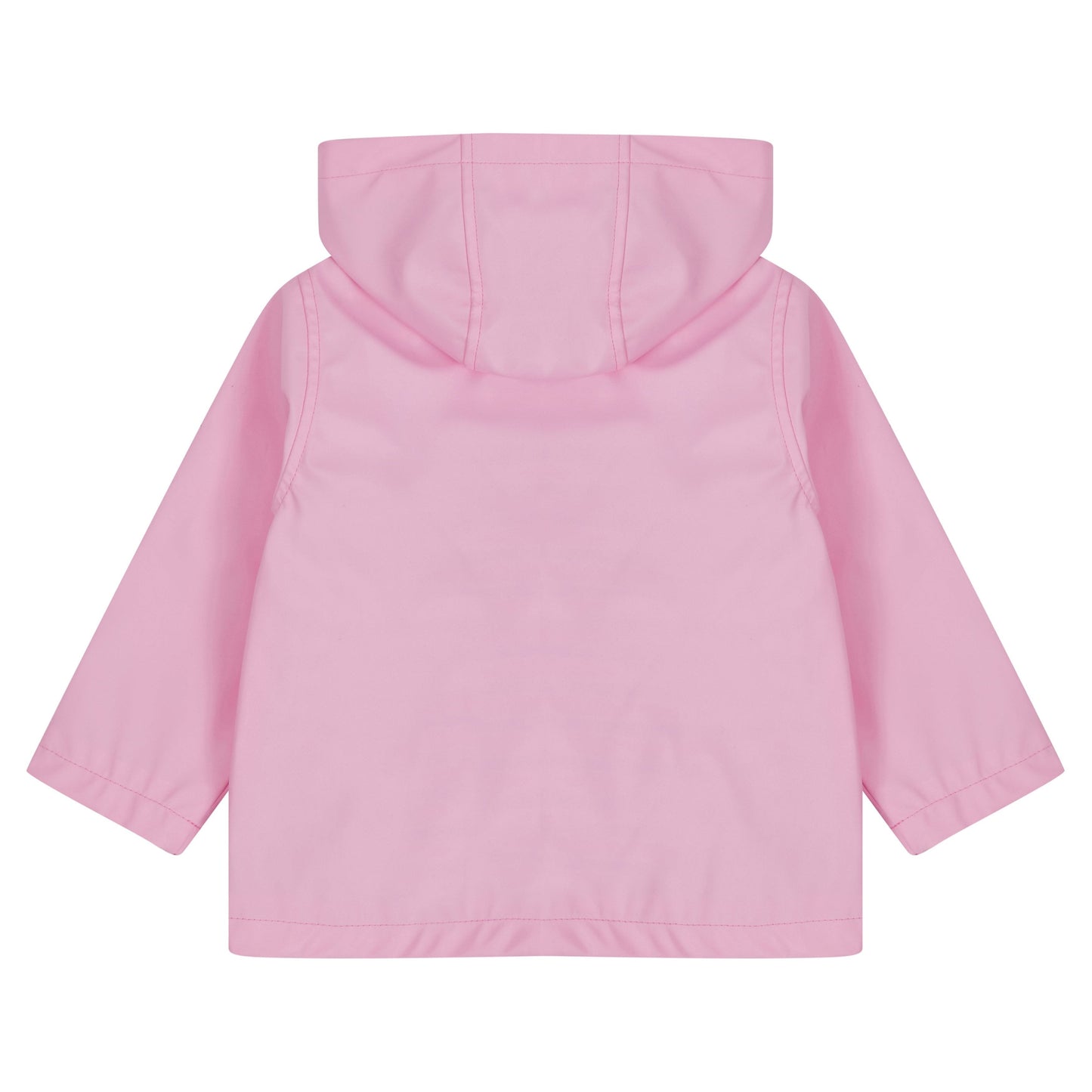 Larkwood PVC Rain Jacket with Hood and Striped Cotton Lining for Kids