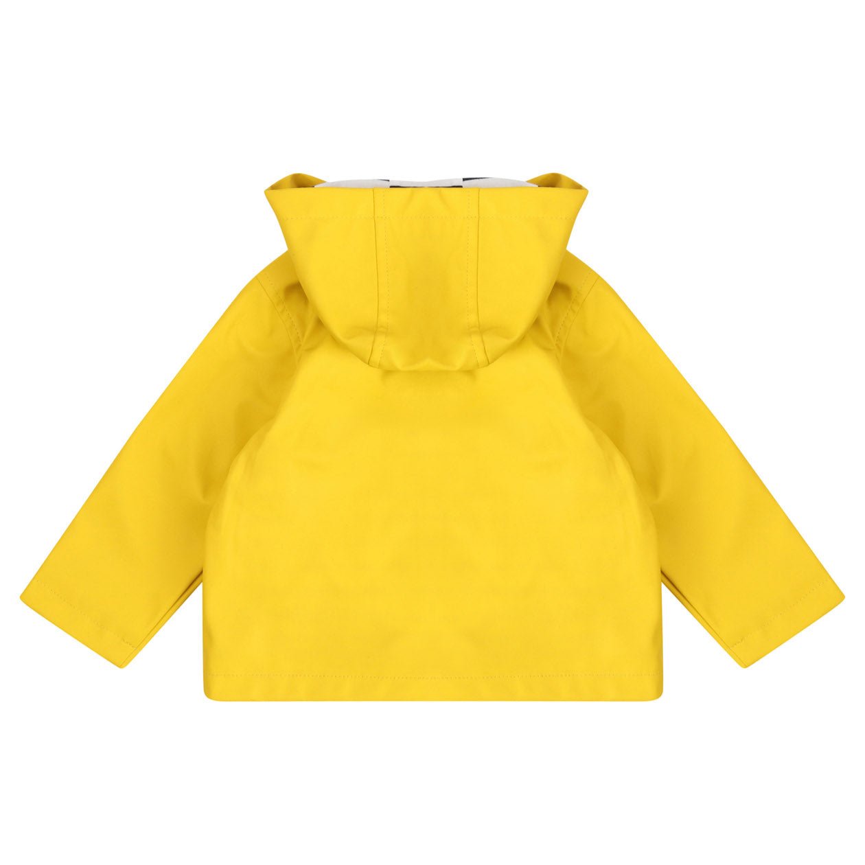 Larkwood PVC Rain Jacket with Hood and Striped Cotton Lining for Kids