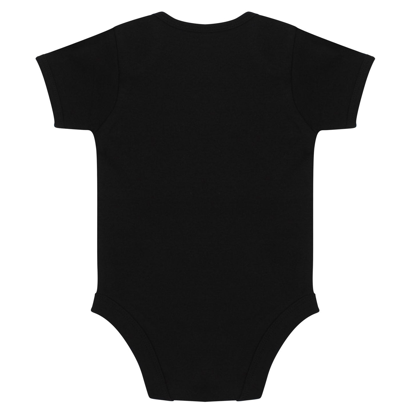 Larkwood Short-Sleeved Baby Bodysuit with Envelope Neck and Popper Fastening